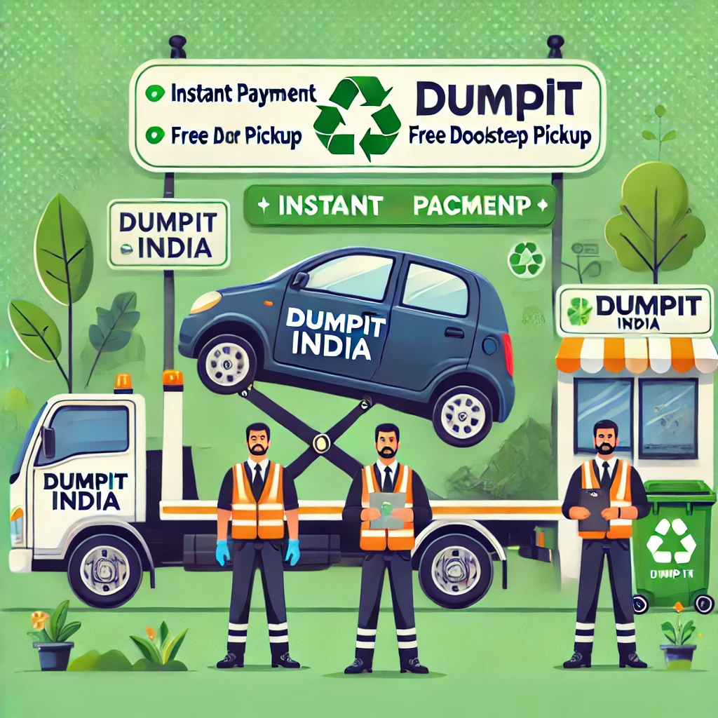 Transform Your Scrap Vehicle into Instant Cash with Dumpit India